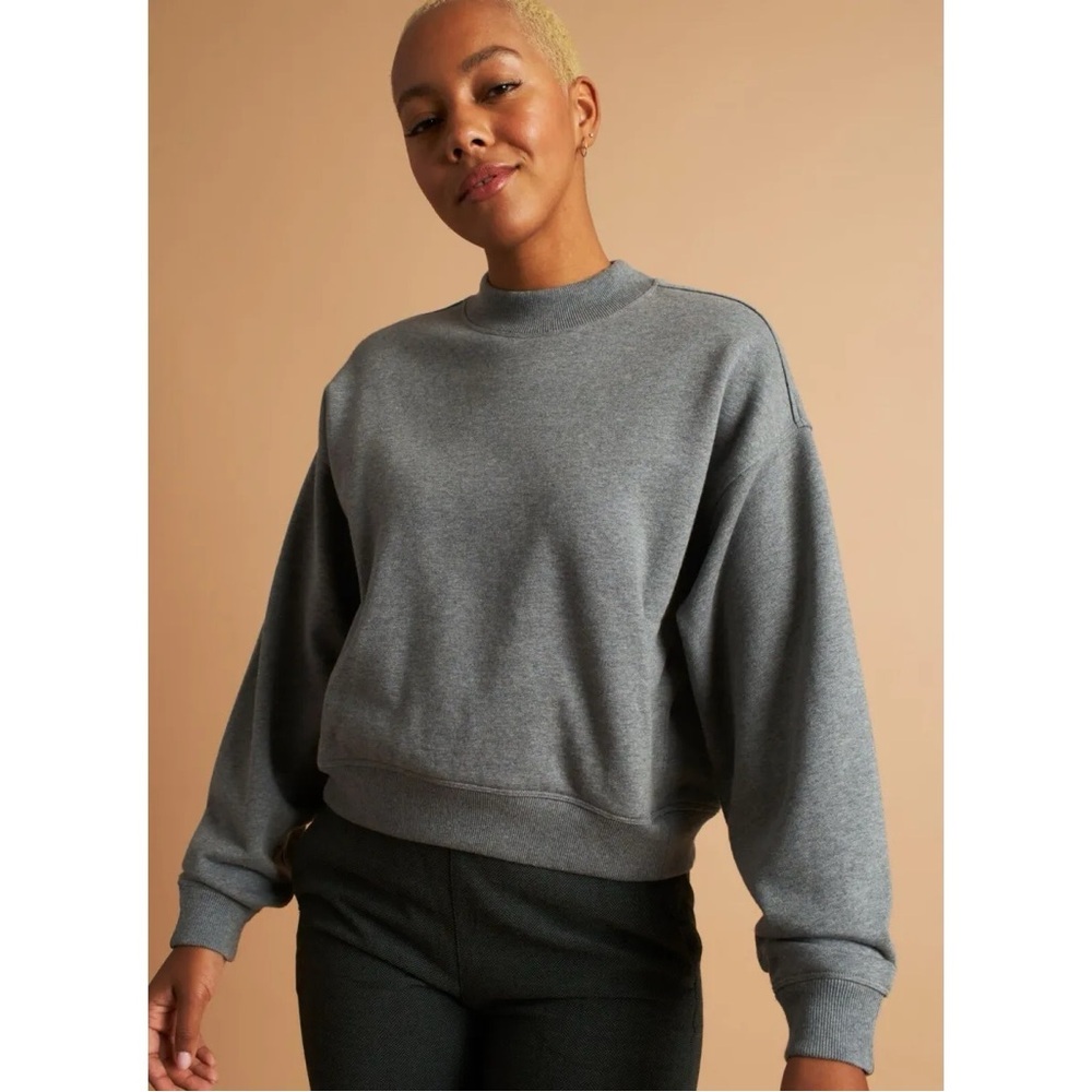 Kit and Ace Gray Crewneck Sweater